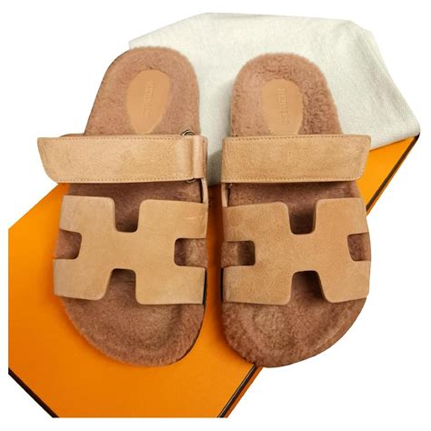 hermes womens chypre sandals|hermes chypre sandals suede.